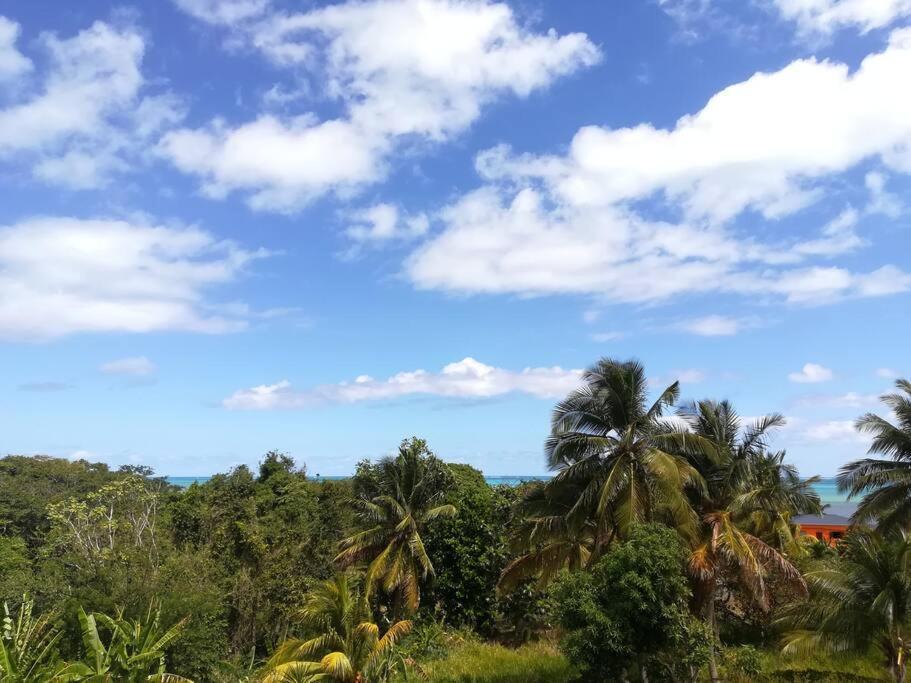 Haut de villa avec vue sur la mer Sainte-Rose Extérieur photo